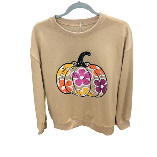 Pumpkin Graphic Sweatshirt | LOVESOFT