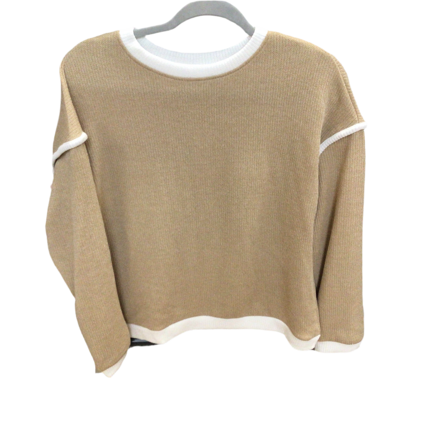 Colorblock Knit LS Top | LOVESOFT