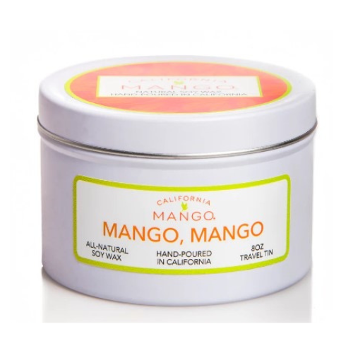 8oz Tin Candle | CALIFORNIA MANGO