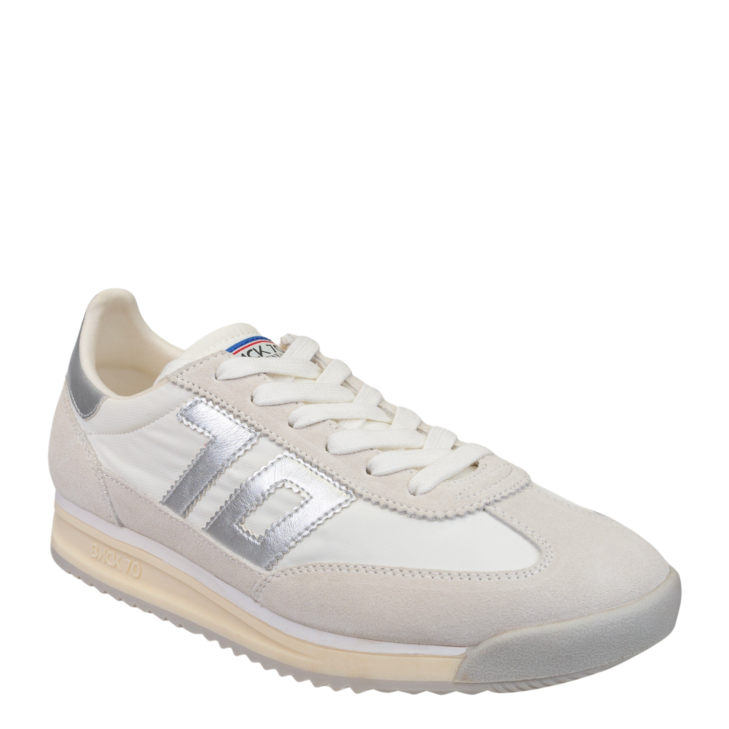 BACK 70 - BARKLEY JOGGER in METALLIC SILVER Sneakers