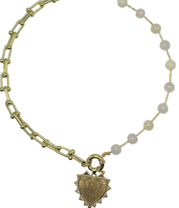 Intricate Heart Charm Necklace | ACCESSORY CONCIERGE
