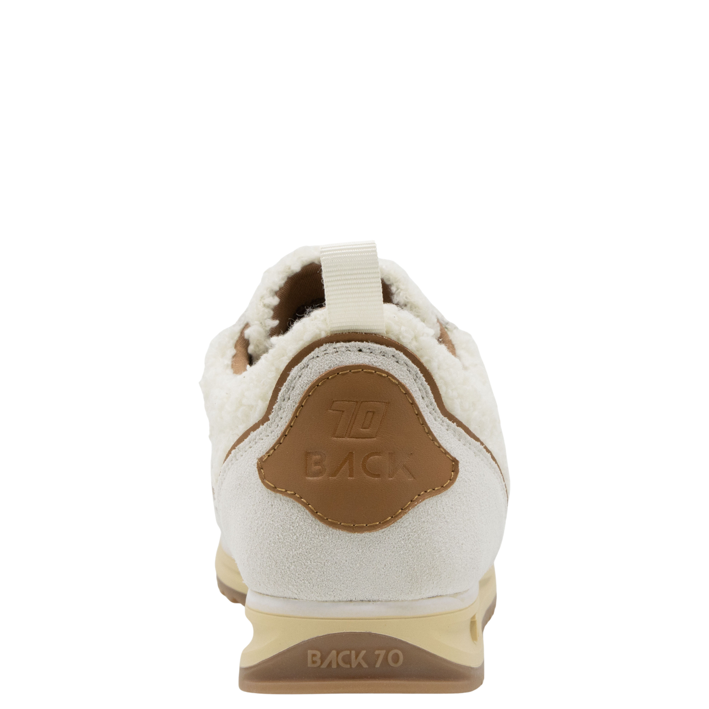 BACK 70 - JOGGER FT in MILK ICE CUOIO Sneakers