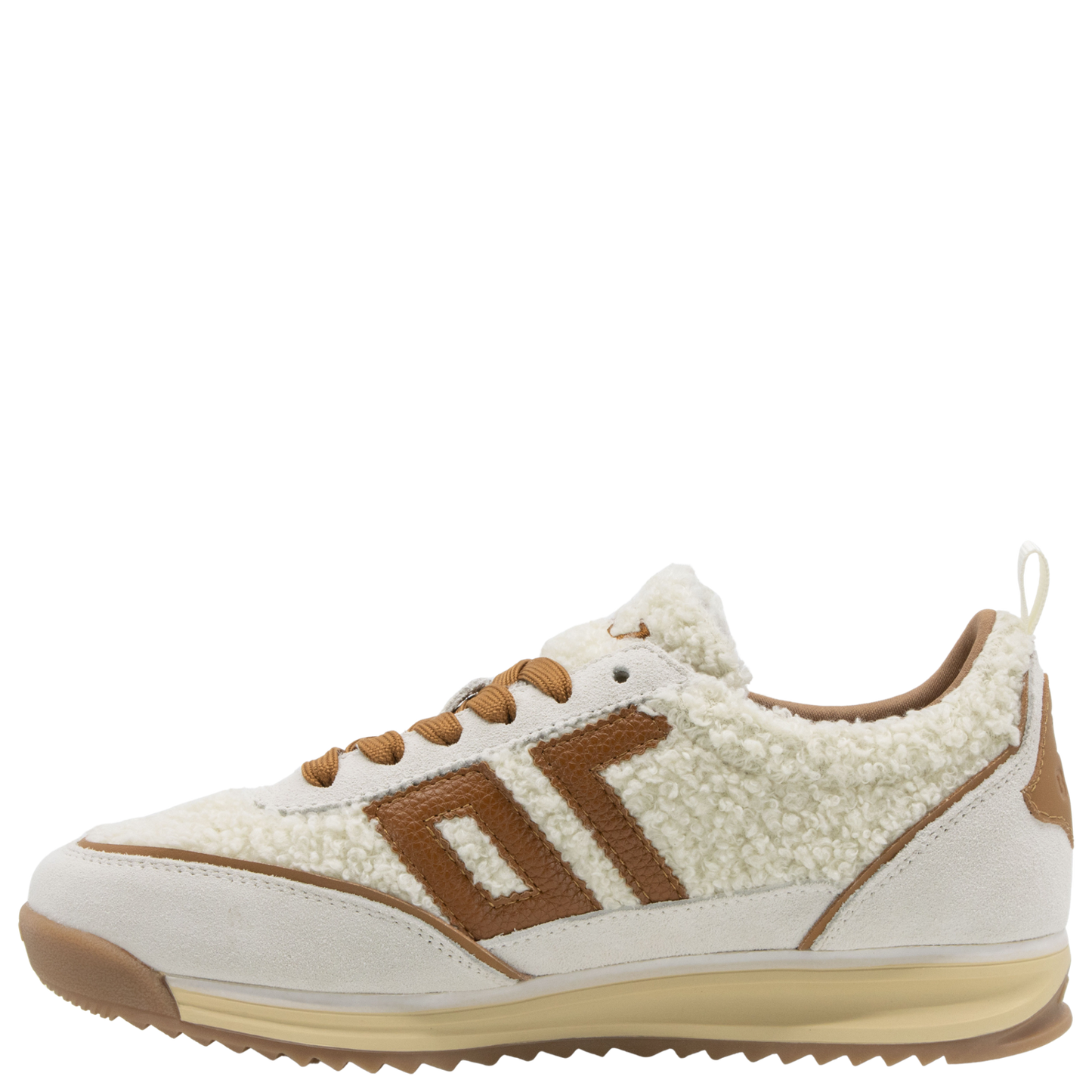 BACK 70 - JOGGER FT in MILK ICE CUOIO Sneakers