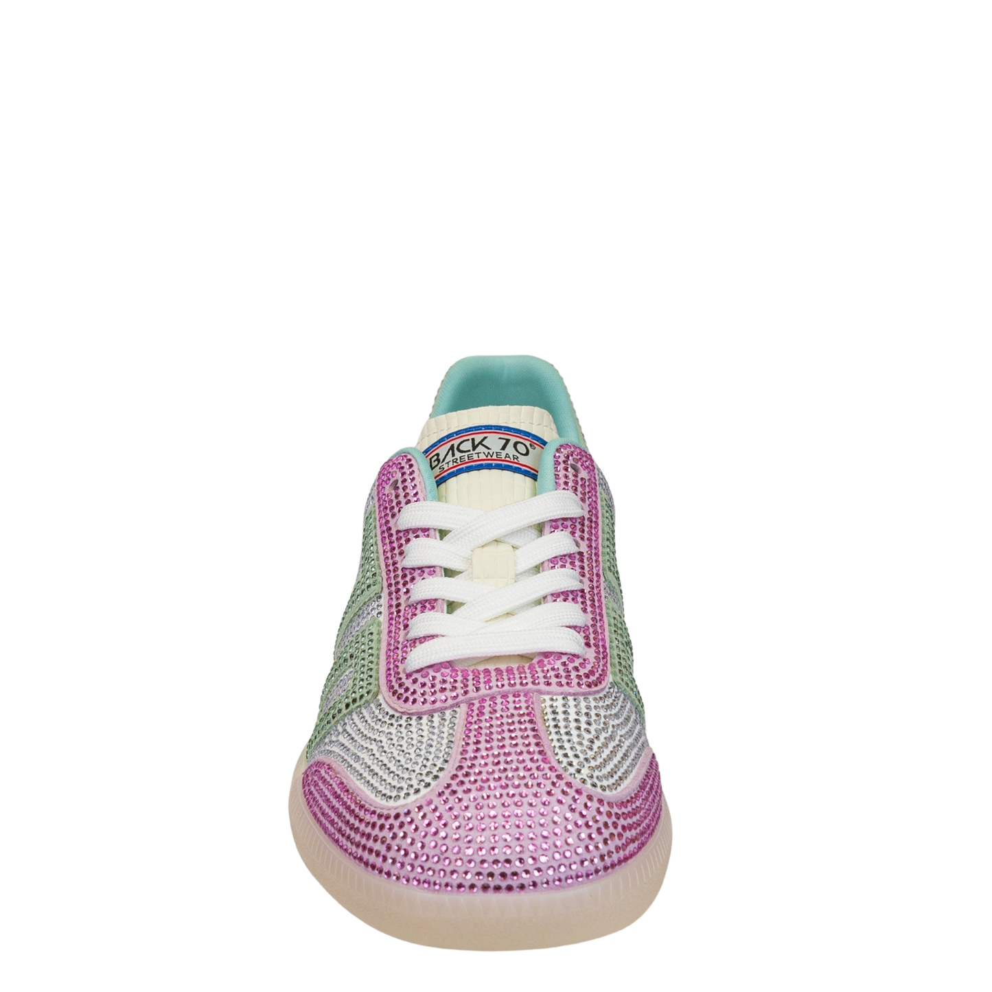 BACK 70 - SIRIO 2506 in PINK LIGHT GREEN Sneakers