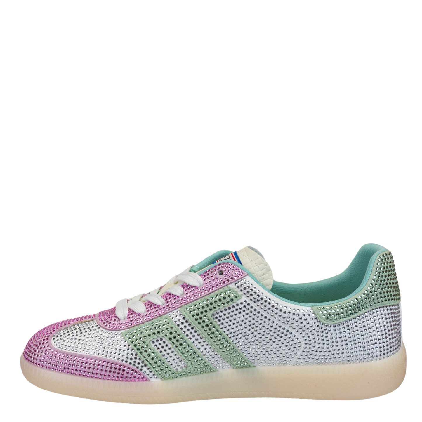 BACK 70 - SIRIO 2506 in PINK LIGHT GREEN Sneakers
