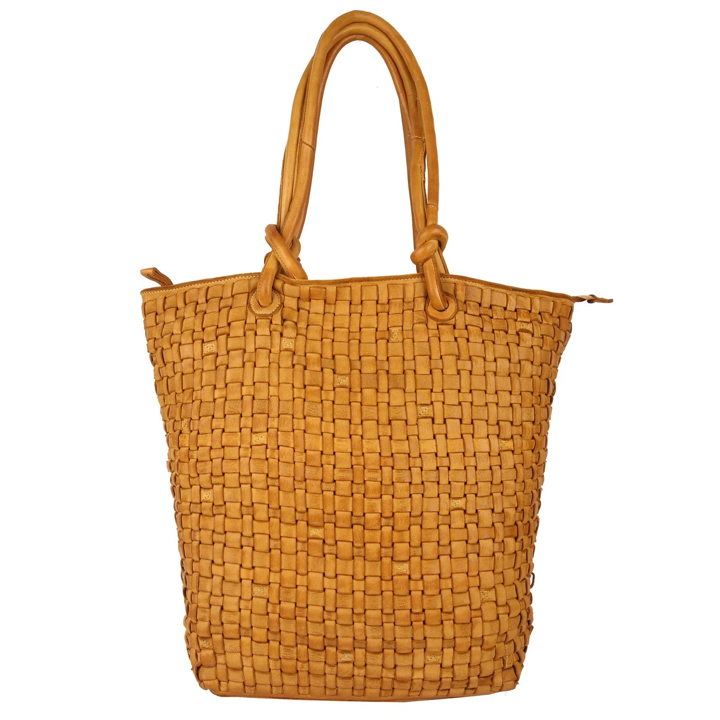 Celestine Intercciato Lg Satchel | KOMPANERO