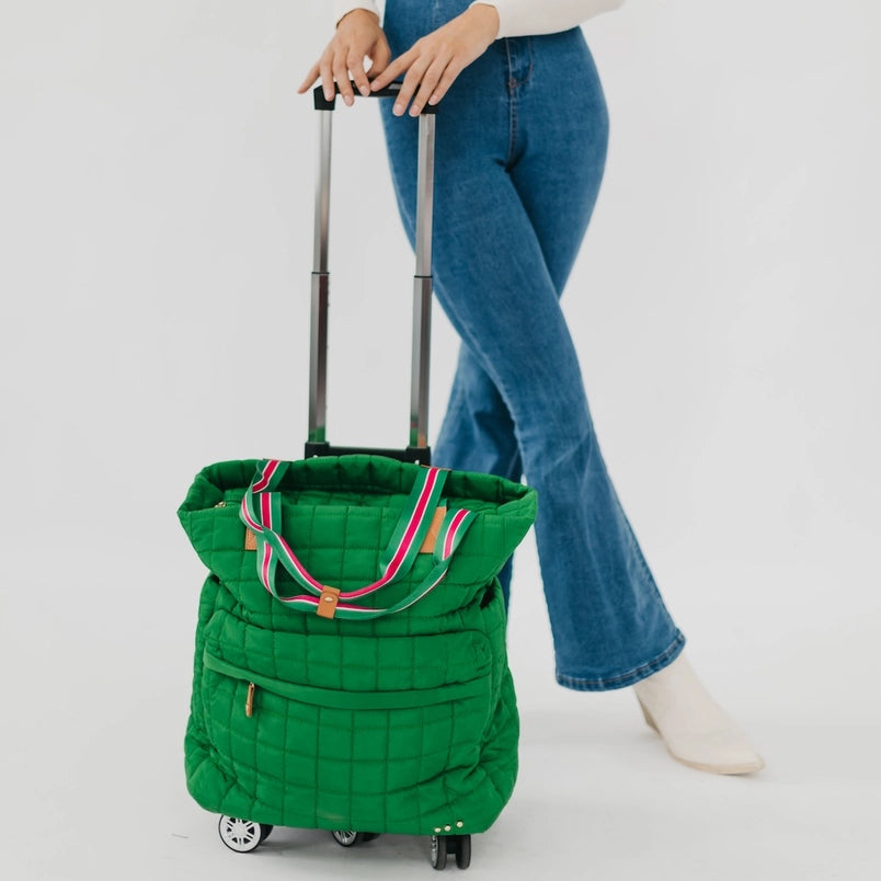 Tenley Quilted Tote Roller Bag | PRETTY SIMPLE