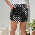Polka Dot High Waist Skort | LITTLE DAISY CLOSET