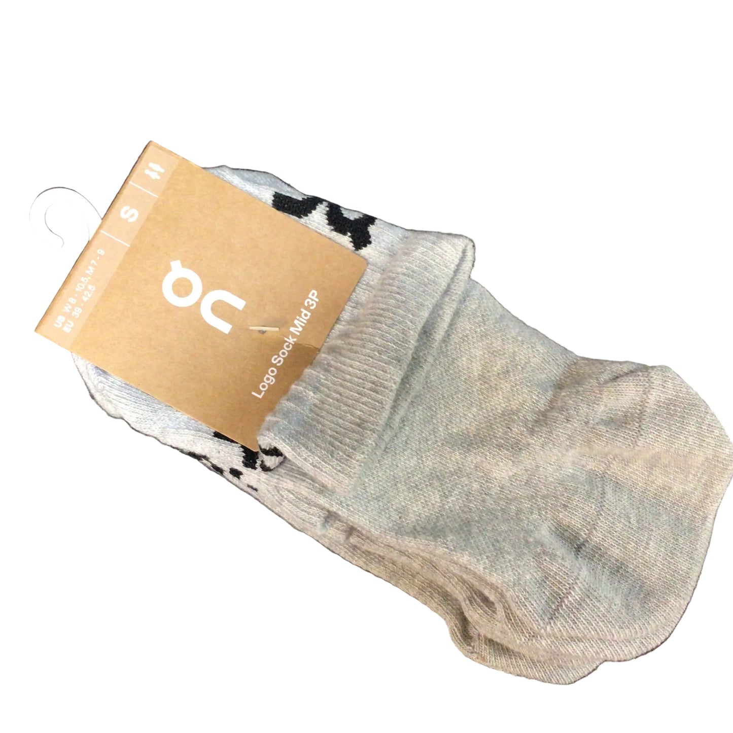 Logo Sock Mid 3P Unisex | ON RUNNING