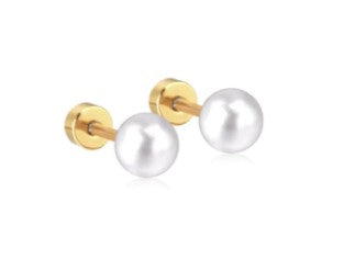 AC Pearl Studs | ACCESSORY CONCIERGE