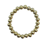 AC Brushed Metal Bead Bracelet | ACCESSORY CONCIERGE