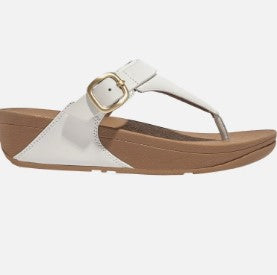 Lulu Adjustable Leather Toe Post | FIT FLOP