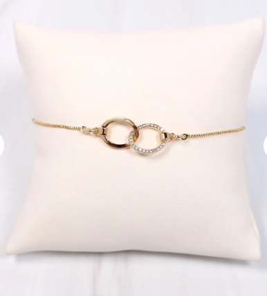 Cumberland CZ Link Bracelet | CAROLINE HILL