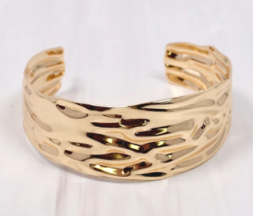 Winsloe Textured Cuff Bracelet | CAROLINE HILL