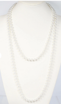 Oliver Long Pearl Necklace | CAROLINE HILL