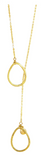 Loop Lariat Necklace | CATHERINE PAGE