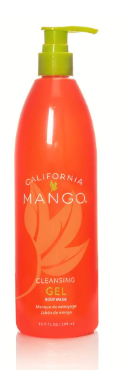 Mango Cleansing Gel Body Wash Pump | CALIFORNIA MANGO