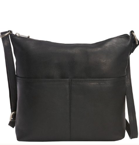 Carefree Top Zip Leather Tote Bag | LE DONNE LEATHER