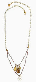 Organza Double Strand Necklace | CATHERINE PAGE