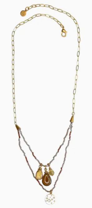 Organza Double Strand Necklace | CATHERINE PAGE