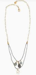 Organza Double Strand Necklace | CATHERINE PAGE