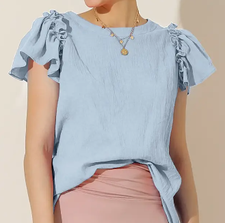 Neck Frill Short Sleeve | NINEXIS