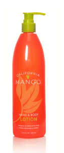 16.9 OZ Hand & Body Lotion W/ Pump | CALIFORNIA MANGO