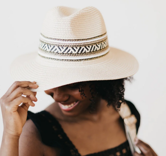 Fancy Jane Packable Sun Hat | PRETTY SIMPLE