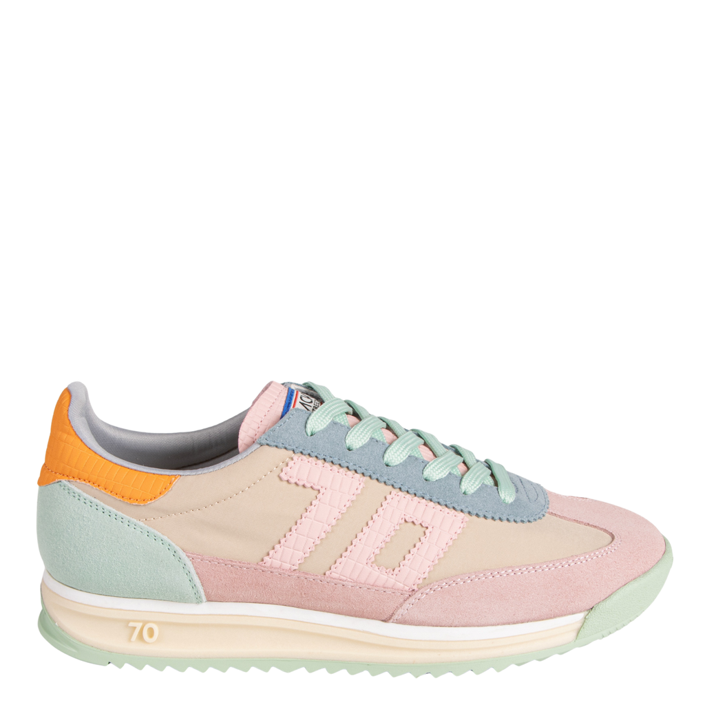 BACK 70 - BARKLEY JOGGER in MULTI PINK GREEN Sneakers