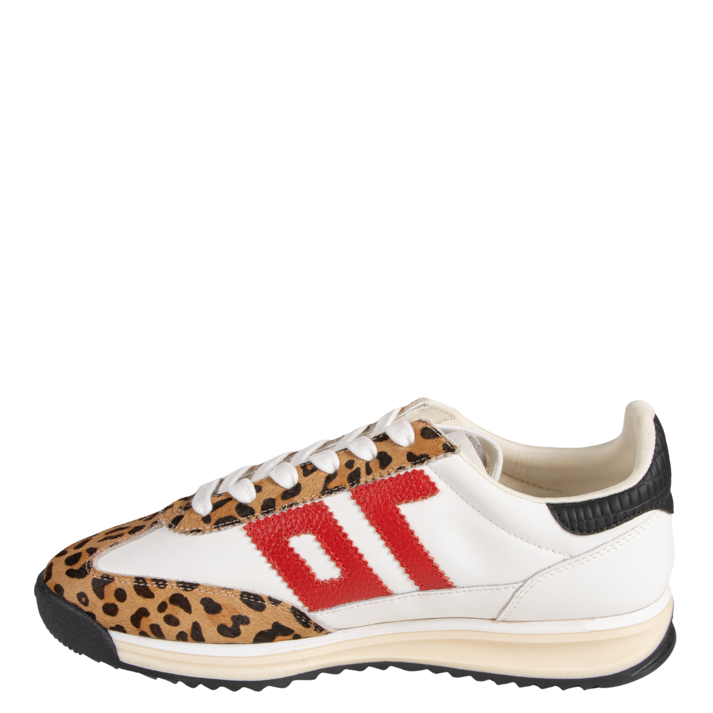 BACK 70 - BARKLEY STRIKE in WHITE PONY CAMEL Sneakers