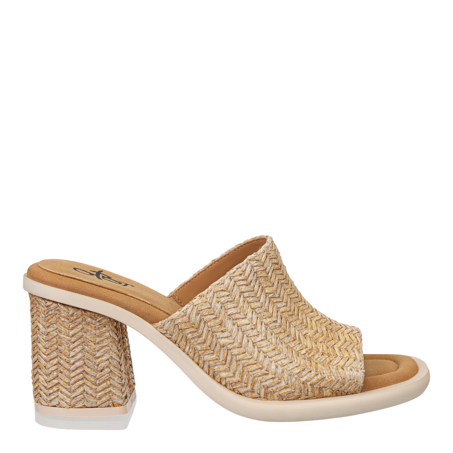 OTBT - BRAVURA in RAFFIA Heeled Sandals