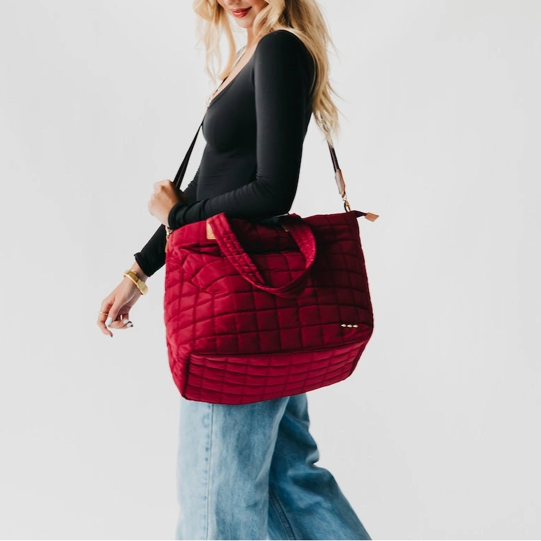Day Dreamer Quilted Tote Bag