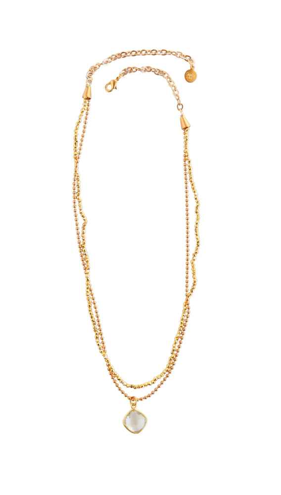 Avery Double Strand Necklace | CATHERINE PAGE