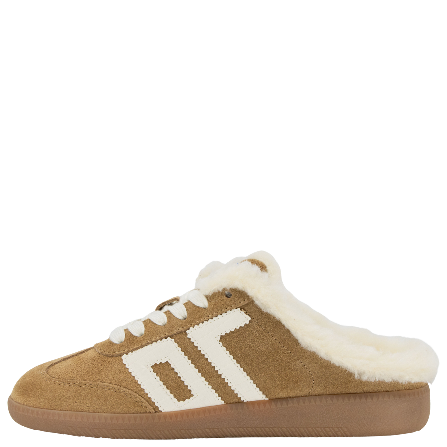 BACK 70 - EASTER FL in TOBACCO WHITE Backless Sneakers