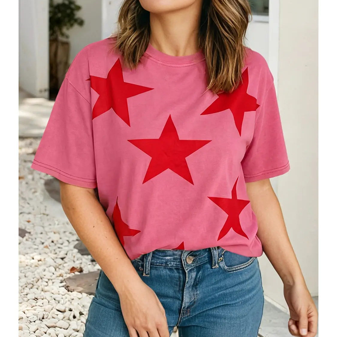Independence Day Star Wash TShirt | LITTLE DAISY CLOSET