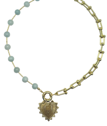 Intricate Heart Charm Necklace | ACCESSORY CONCIERGE