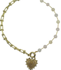 Intricate Heart Charm Necklace | ACCESSORY CONCIERGE