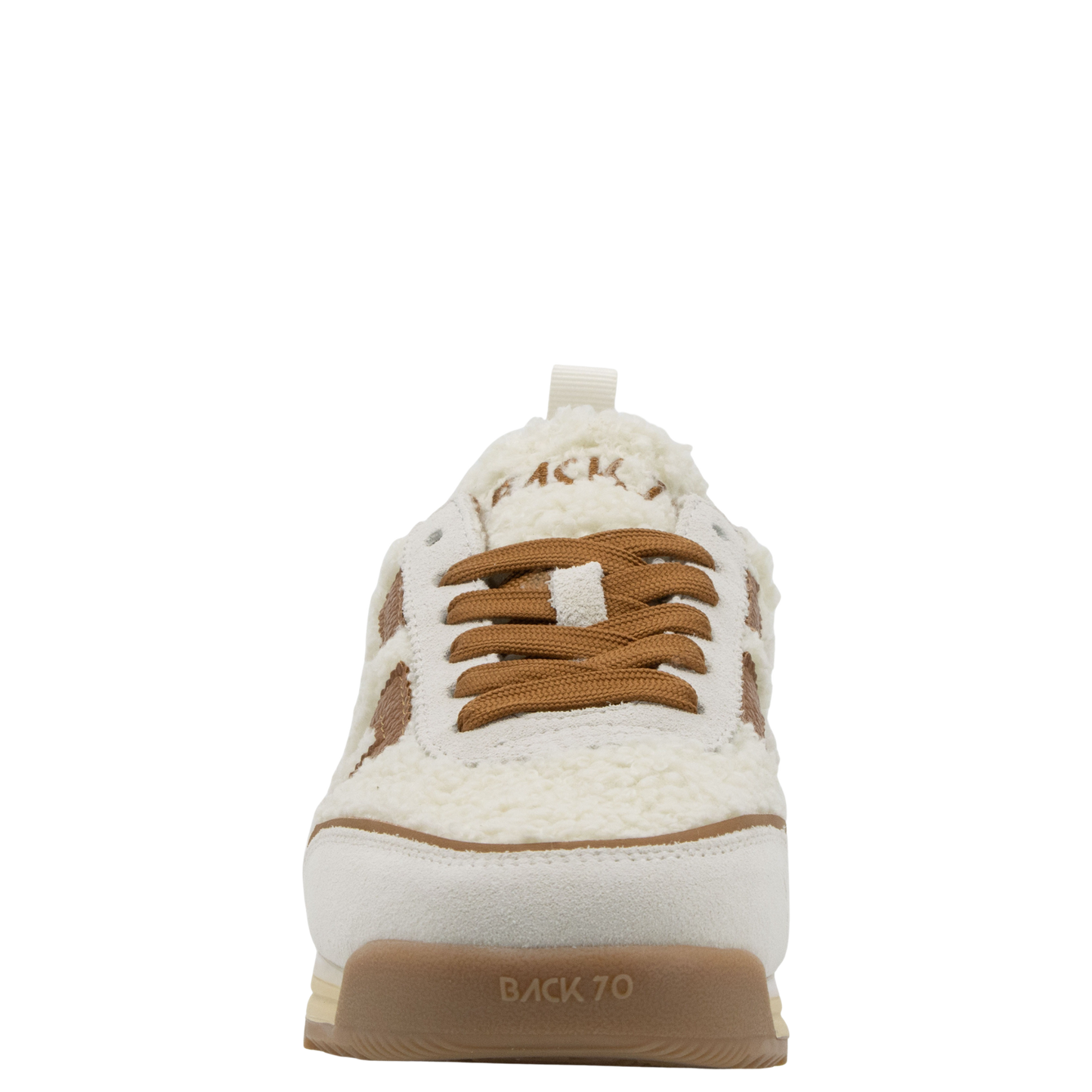 BACK 70 - JOGGER FT in MILK ICE CUOIO Sneakers