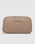 Lacey Quilted Makeup Bag | LOUENHIDE