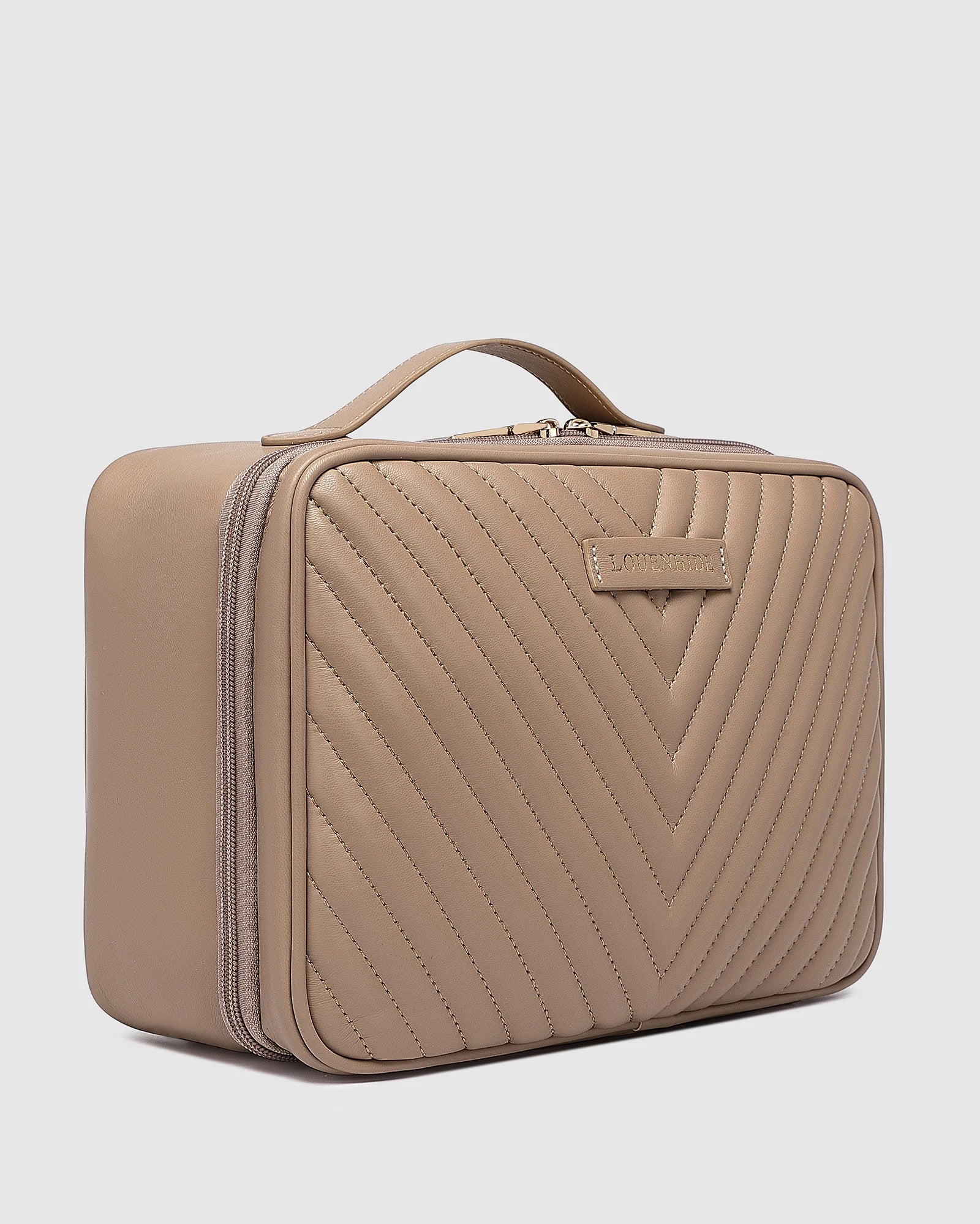 Maggie Quilted Toiletry Case | LOUENHIDE