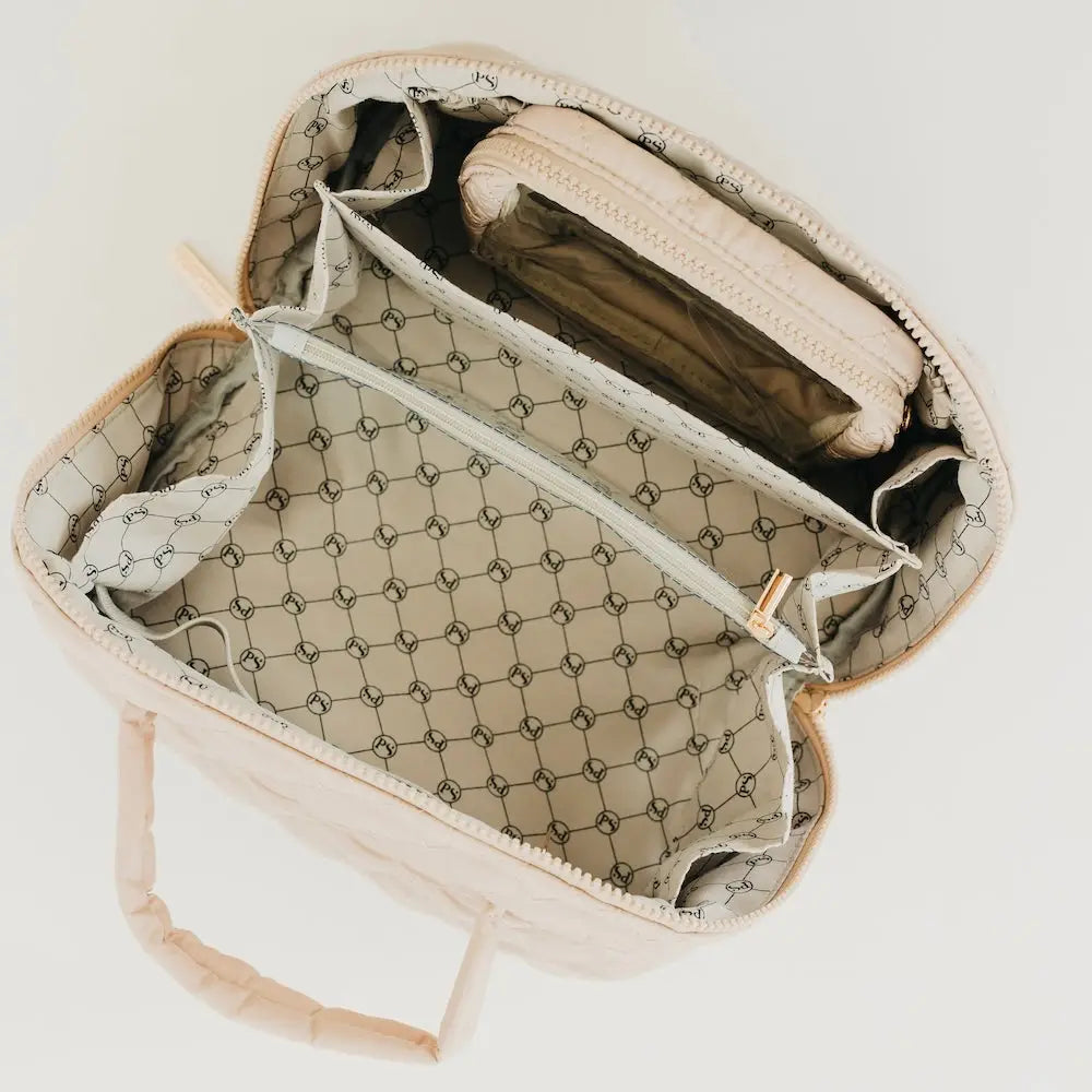 Martha Quilted Cosmetic Bag