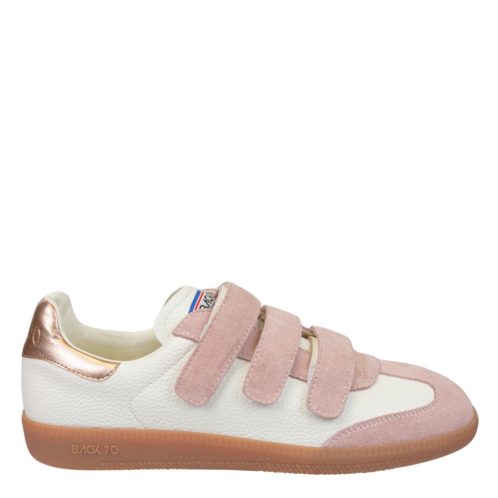 BACK 70 - MIAS in WHITE PINK Sneakers