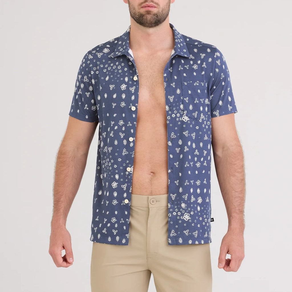 Drop Temp Button Down Polo | SAXX Mens