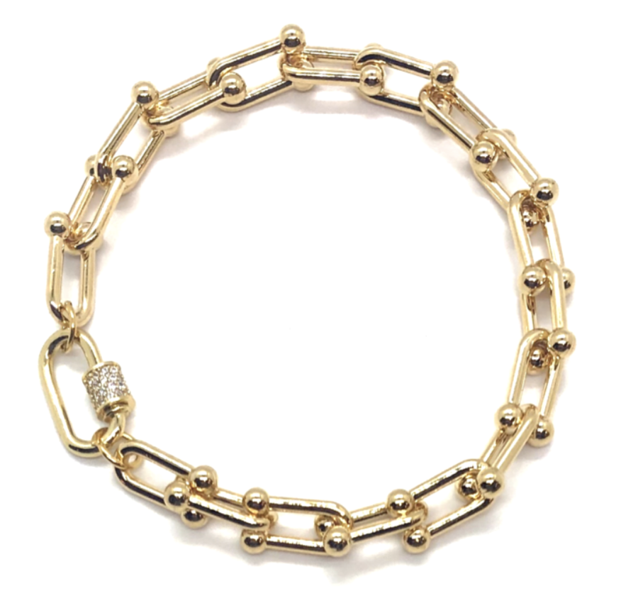 AC Mini Barbell Bracelet | ACCESSORY CONCIERGE