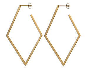 AC Abstract Diamond Earrings | ACCESSORY CONCIERGE