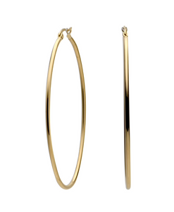 AC Oval Hoops | ACCESSORY CONCIERGE