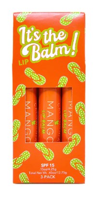 Lip Balm 3-Pack | CALIFORNIA MANGO