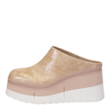 NAKED FEET - COACH in BEIGE Platform Clogs