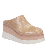 NAKED FEET - COACH in BEIGE Platform Clogs