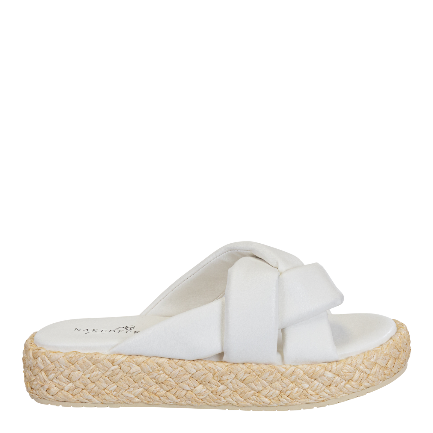 NAKED FEET - CUPRO in CHAMOIS Espadrille Sandals